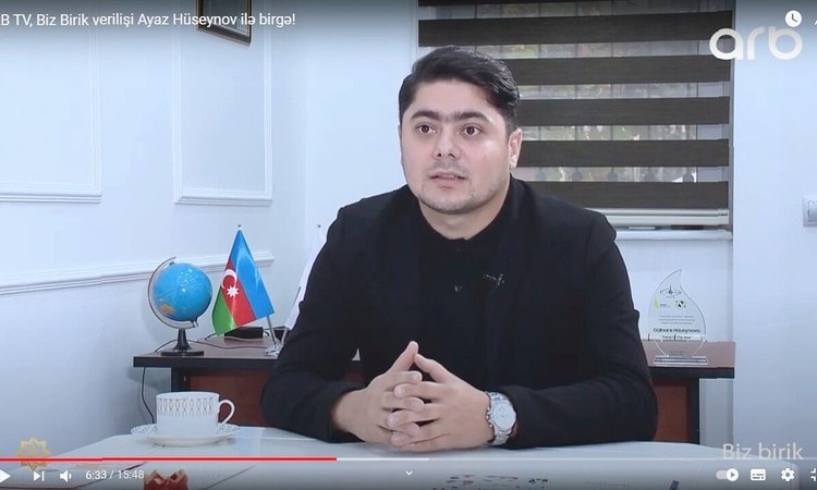 ARB TV, Biz Birik verilişi Ayaz Hüseynov ilə birgə!