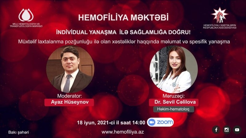 Hemofiliya Məktəbinin keçirilməsinə start verilir